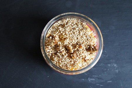 overnight oats glutenfrei quinoa gepoppt