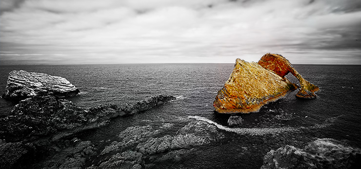 Bow Fiddle Rock in Schottland von Kurt Flückiger Photography