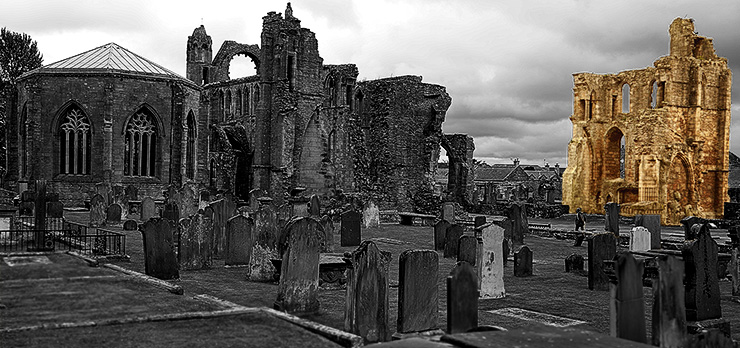 Ruins of Elgin in Schottland von Kurt Flückiger Photography