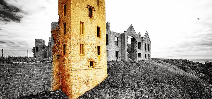 Ruins of New Slains Castle von Kurt Flückiger Photography
