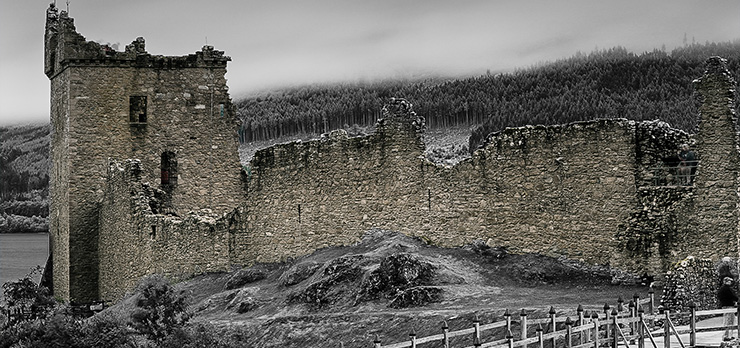 Die Vorderseite vom Schloss Balmoral in Shottland von Kurt Flückiger Photography