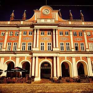 image from "Rostock town hall" by kfphotography