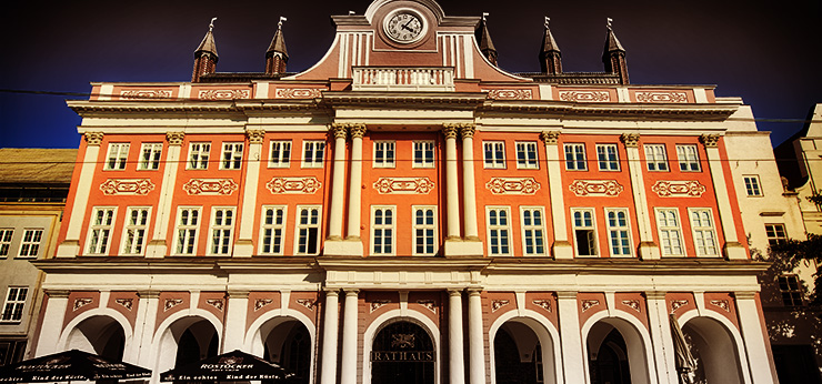 image from "Rostock Town Hall" by kfphotography