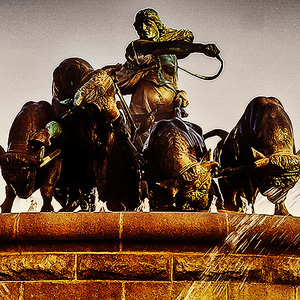 image from "Gefion Fountain, København, Dänemark" by kfphotography